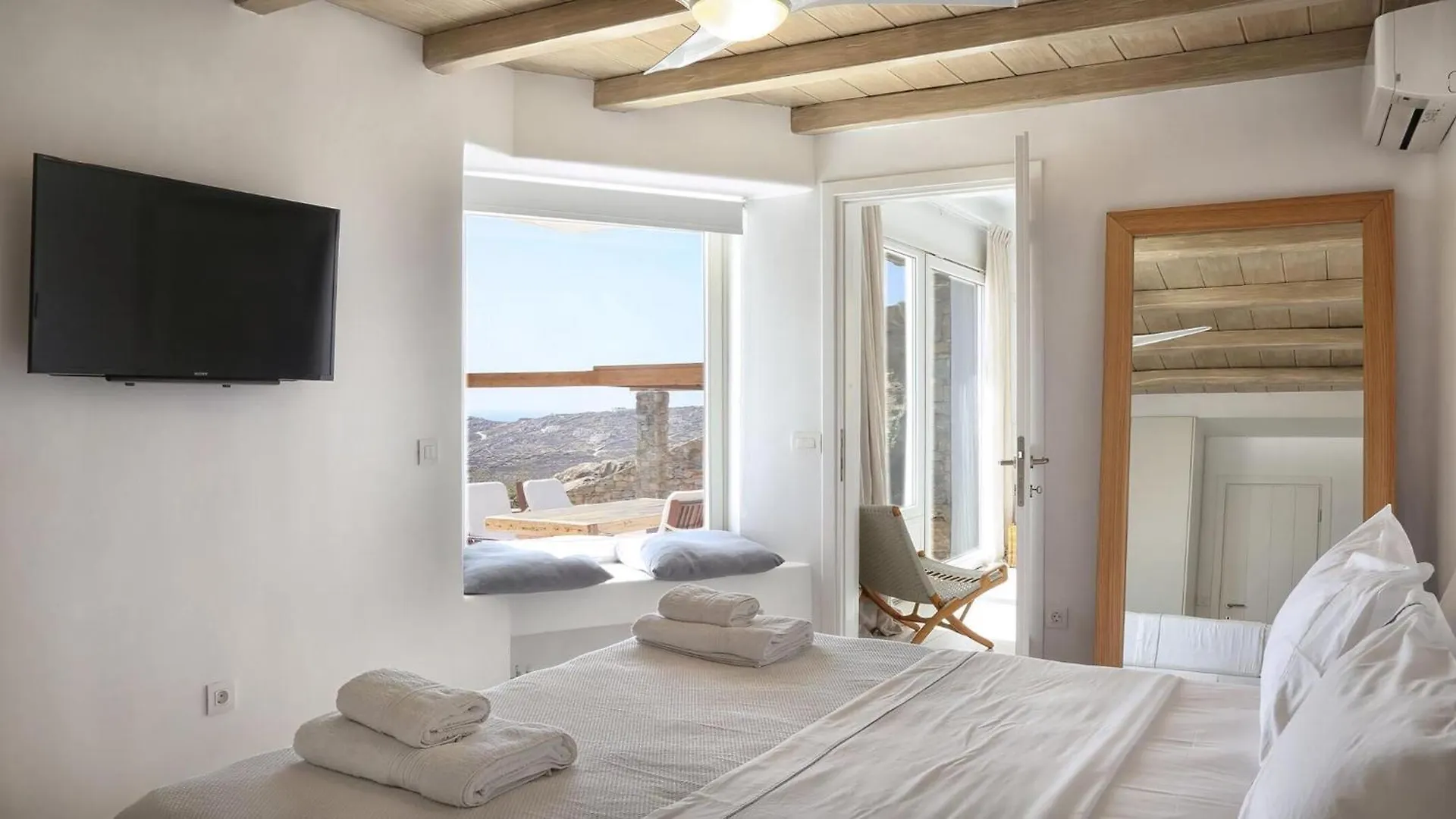 Gorgeous Mykonos Villa 12 Bedrooms Villa Nova Light Private Pool Panoramic Sea Views Elia Elia