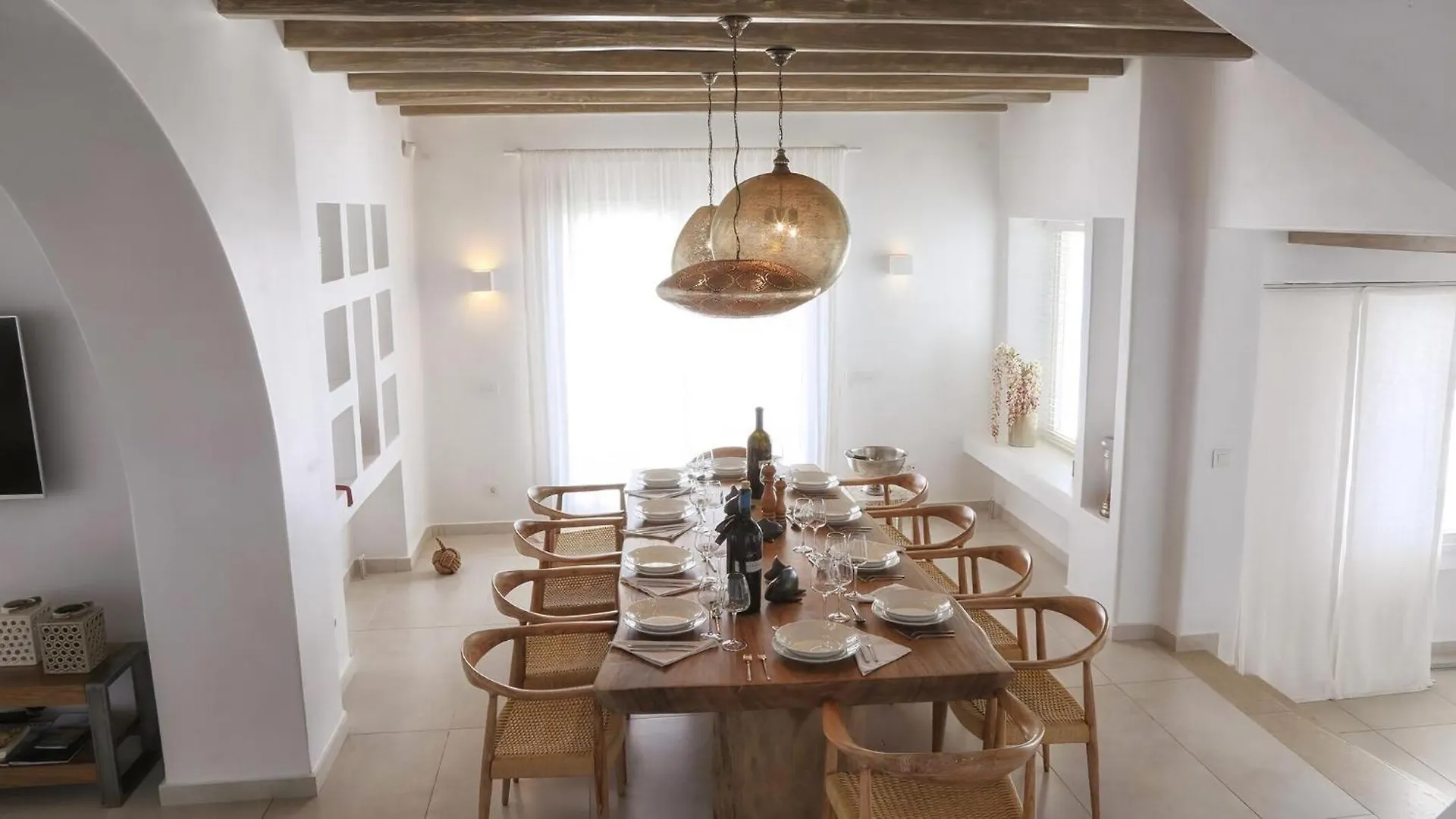 Gorgeous Mykonos Villa 12 Bedrooms Villa Nova Light Private Pool Panoramic Sea Views Elia Elia