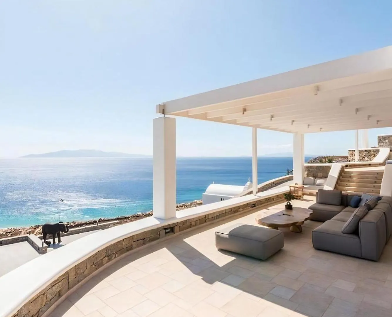 Gorgeous Mykonos Villa 12 Bedrooms Villa Nova Light Private Pool Panoramic Sea Views Elia Elia  0*, Elia (Mykonos)