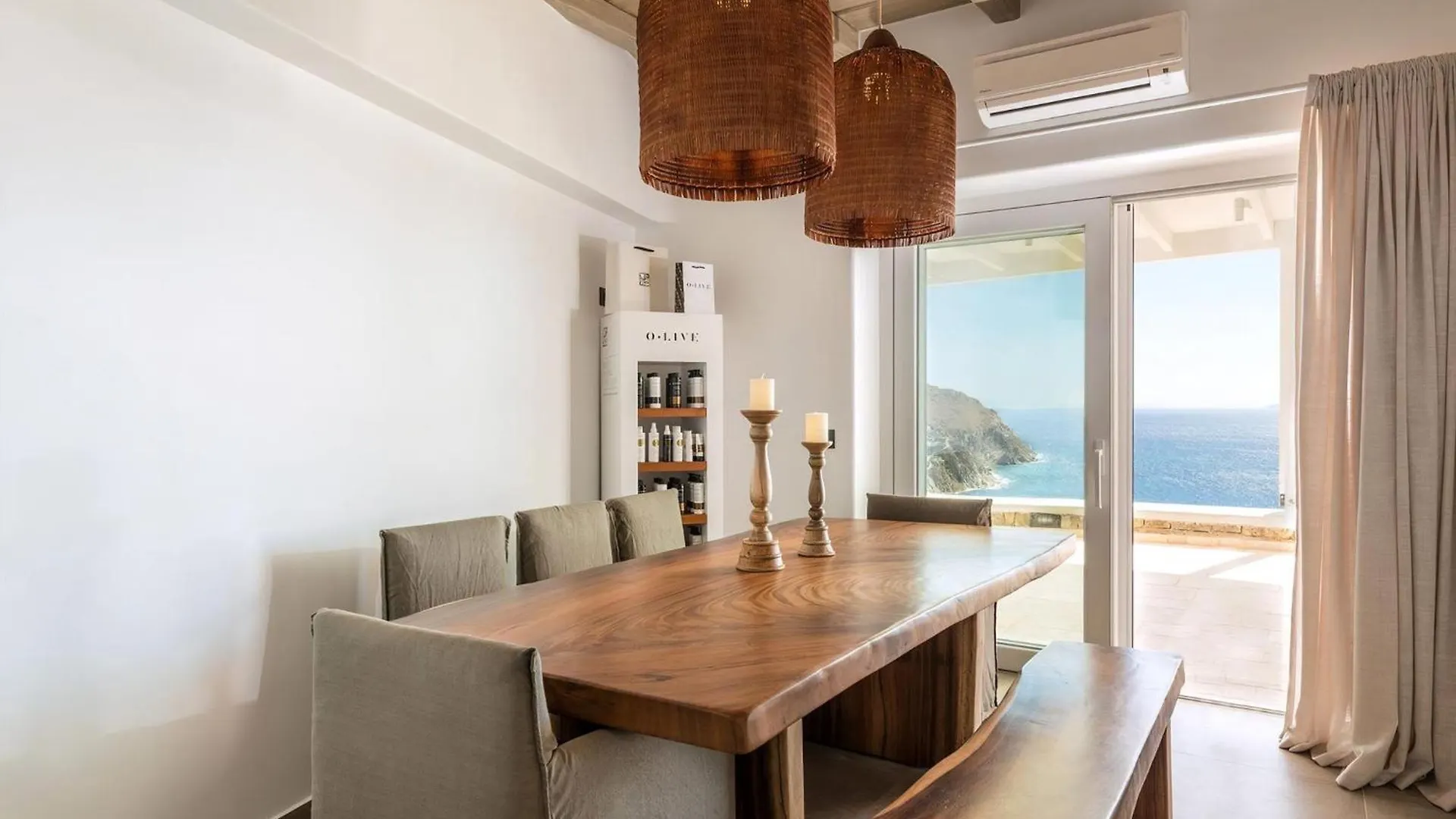 Gorgeous Mykonos Villa 12 Bedrooms Villa Nova Light Private Pool Panoramic Sea Views Elia Elia  Elia (Mykonos)